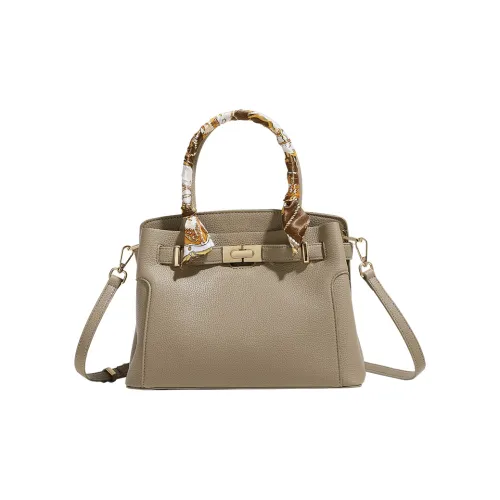 H YXIANG Сумка Tote из синтетической микрофибры сумка для покупок женская слоновая серый