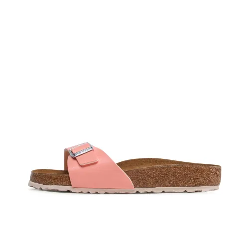 Birkenstock Madrid Устойчивые к истиранию Слипоны Женские Розовые Стандартные