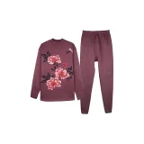 8726 Красно-бурый (Средний воротник, комплект одежды)