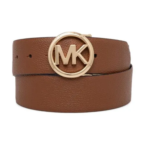 MICHAEL KORS Телячья кожа Кожаные ремни Женские Умбра Ширина 4CM