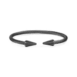 Буллет Голова Браслет (Чисто черный)