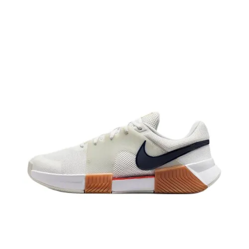 Nike Zoom GP Challenge 1 Устойчивые к истиранию Низкие Кроссовки для тенниса Мужские Белые