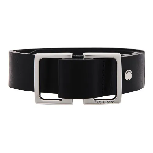 RAG BONE Кожаные ремни Женские Черный Коричневый Ширина 3 см