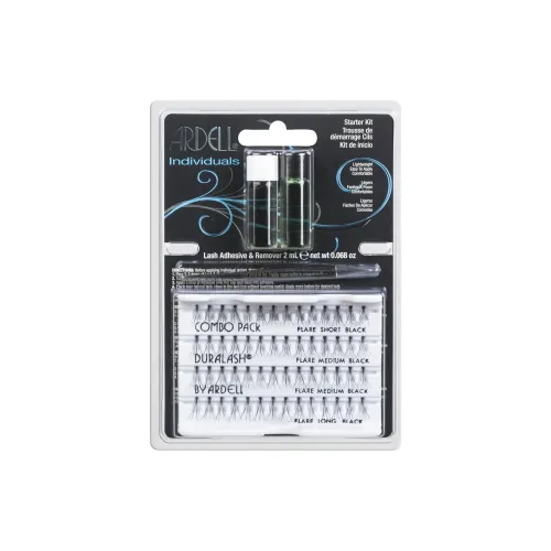 ARDELL Duralash Entry Уровень Набор Накладные ресницы Один Кластер Черная Тушь+Клей+Жидкость для снятия макияжа+Пинцет