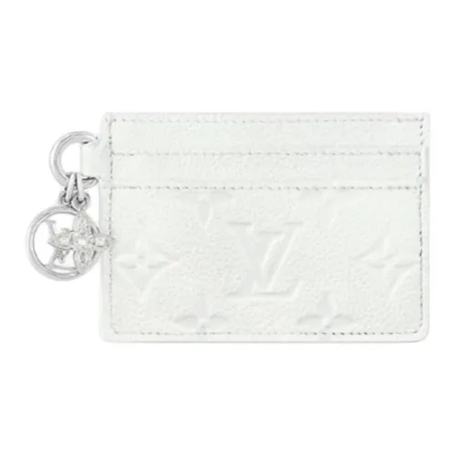 LOUIS VUITTON Кожа Держатель для карт Женская Белый