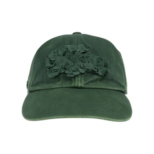 Lacoste Хлопок Кепки Женские Зеленый