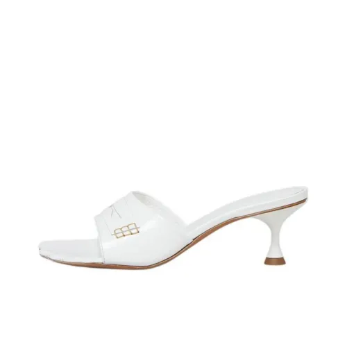 MARNI Слипоны 5 см Женские Белые