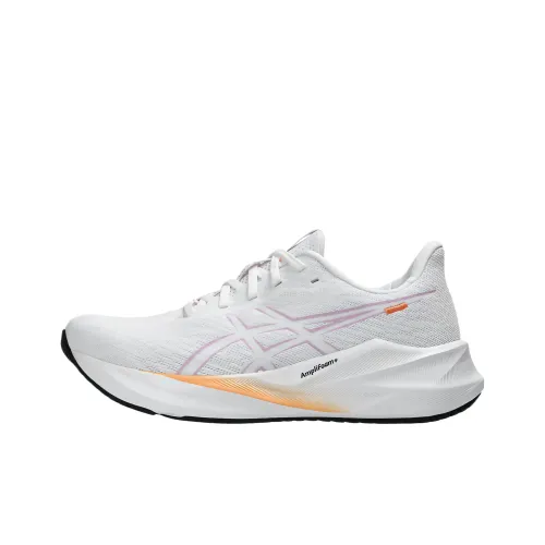 Asics Дышащие Поддержка Амортизация Низкие Кроссовки для Бега Женские Белые Фиолетовые