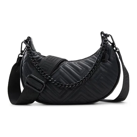 ALDO Искусственная кожа Сумка через плечо Маленькая Женская Черная Белая