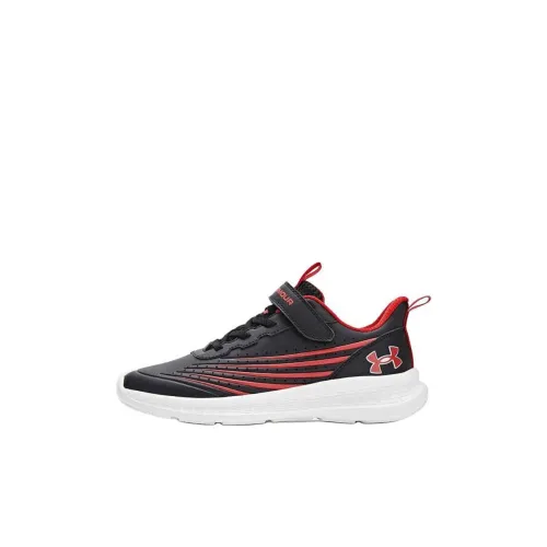 Under Armour Детские беговые кроссовки Low Топ Черный Красный Kids
