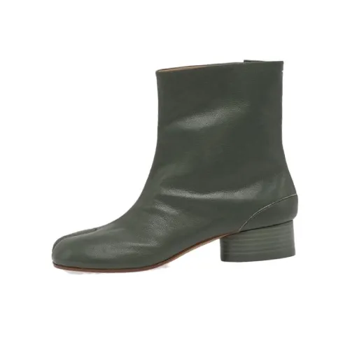 Maison Margiela Ботильоны Зеленые Женские