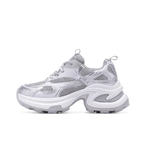 C°BANNER Устойчивые к истиранию Низкие Топ Кроссовки с Толстой Подошвой Женские