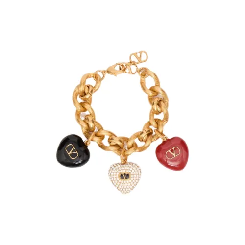 Valentino Brass Bracelets Женские Желтые