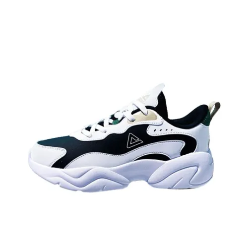 PEAK Амортизация Устойчивый к истиранию Дышащий Низкий Топ Casual Мужской Черный Белый Фасоль Зеленый