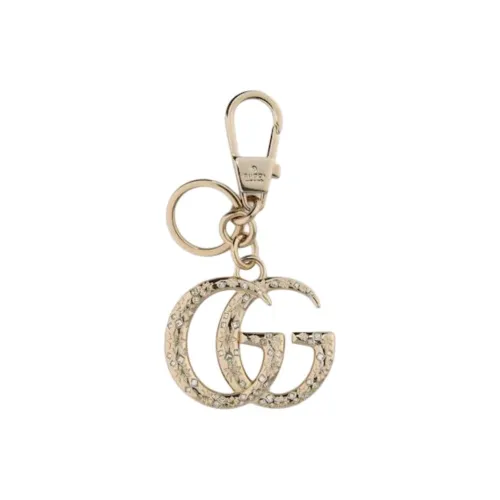 GUCCI Металл Кристальный Keychains Женские Золотой