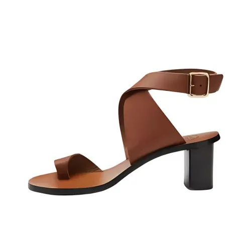 ATP Atelier Gildone One Ремешок Сандалии 5,5 см Женские Коричневый