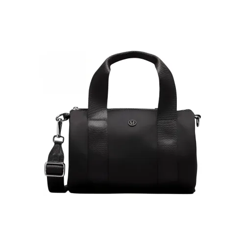 lululemon Нейлоновая сумка через плечо сумка мини унисекс черный