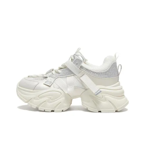 BASTO Wanderer Амортизация Легкий Низкий Топ Кроссовки с Толстой Подошвой Женские