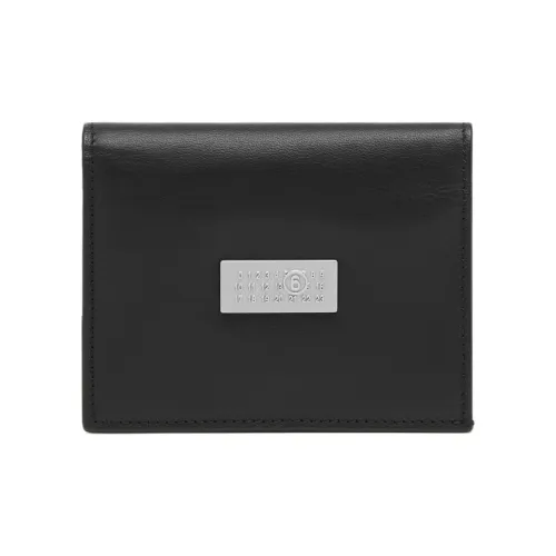 MM6 MAISON MARGIELA Телячья кожа Кошелек Мужской Черный