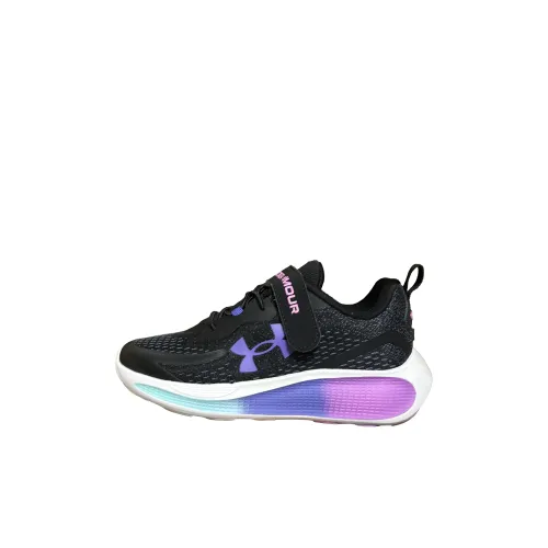 Under Armour Curry 12 Детские беговые кроссовки Низкий Топ Черный Для дошкольников