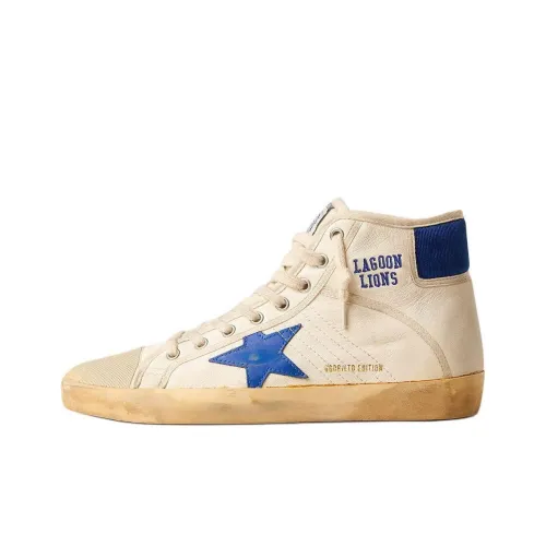 Golden Goose Francy Penstar High Топ Скейтборд Кроссовки Женские Экрю