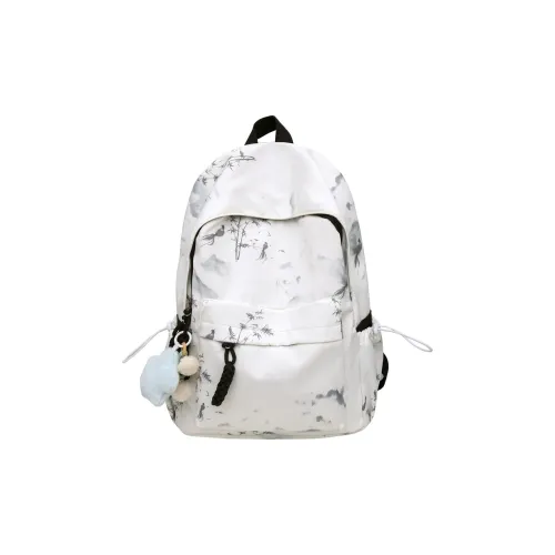 MINIPUDING Нейлон Рюкзак Унисекс Черный Розовый Зеленый Синий Красный Серый