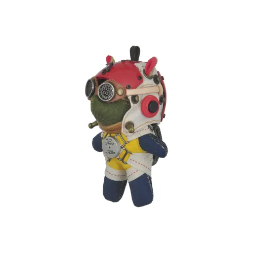 ZHENGQIJINGLING Pilot Collection Helmet Upgraded Собака Звезда Куклы Плюшевый Брелок 10 см Рекомендуемая высота