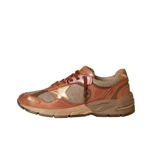 Golden Goose Dad Звезда Кэжуал Низкий Топ Кирпично-Красный Женский