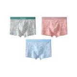 Светлый хаки с замком + оранжево-розовый лес + аква-синий Ji животные [80S Синьцзян длинноволокнистый хлопок 7A шелк антибактериальный]