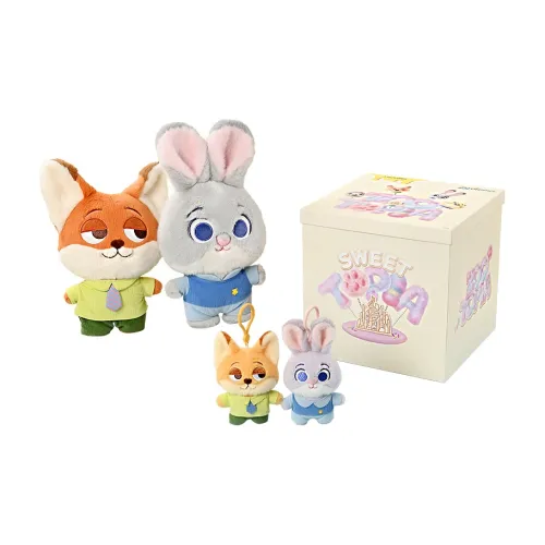 POTDEMIEL X Disney Зверополис Джуди Ник Куклы Плюшевая кукла 12 см 25 см Рекомендуемый рост