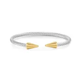 Буллет Голова Браслет (Серебряная + Золотая Голова)