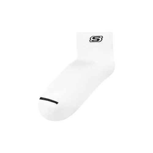 Skechers 1 шт Ярко-белый 0395 Женские носки