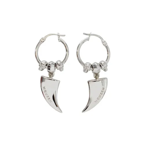 Alexander McQueen Серьги из бронзы Унисекс