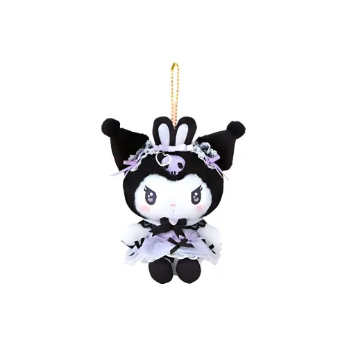 Санрио Kuromi Dreamy Lace Куклы Plush Подвеска 15 см Высота
