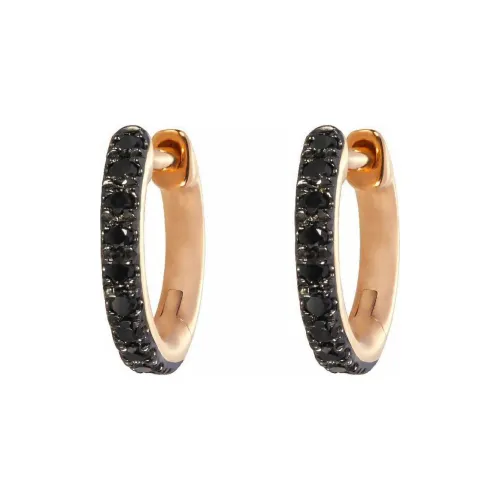 Серьги Redline из розового золота 18K женские