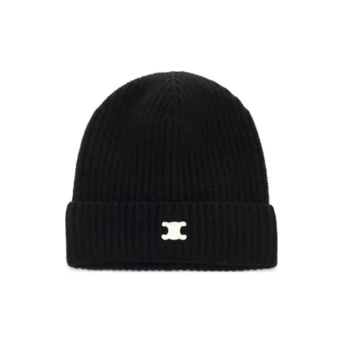 CELINE Шерсть Бини Женские Черный