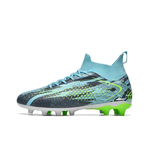 Kuding противоскользящие амортизаторы с устойчивостью к истиранию MID топ детские футбольные бутсы подростки