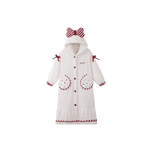 O'MESIK Банные халаты Женские Белые