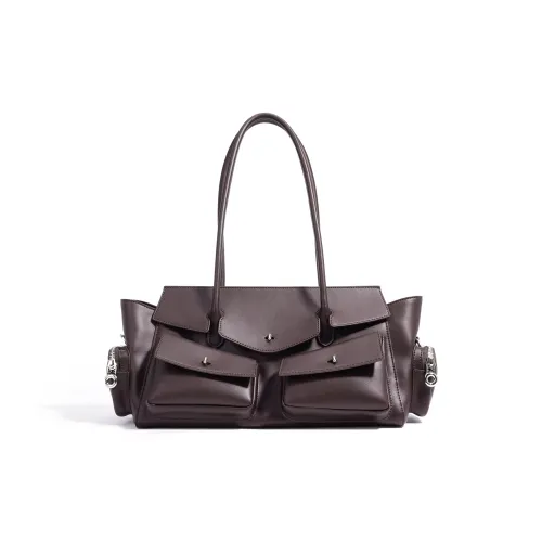 COURONNE Корова Спилок Сумка через плечо Большая Женская Многоцветная