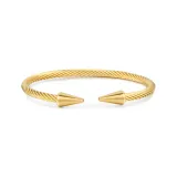 Буллет Голова Браслет (Золотистый)