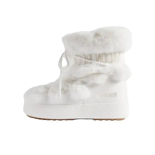 MOON BOOT LTrack Короткий Сноубутсы Женские Белые