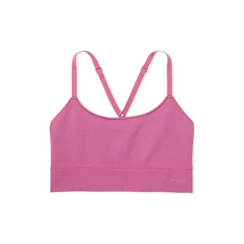 Victoria's Secret Розовый Бесшовный Scoop Рейсербэк Спортивный Бюстгальтер Мм Бюстгальтер Женский Midnight Фуксия