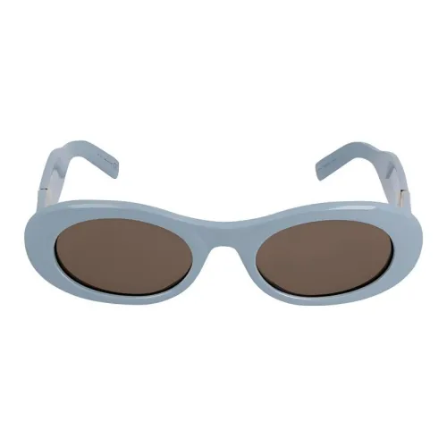 DIOR Ацетат OVAL SUNGLASSES Мужской Синий