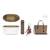 Темно-коричневые ежедневные прокладки + бумага DuPont + подкладка + украшение в виде медведя