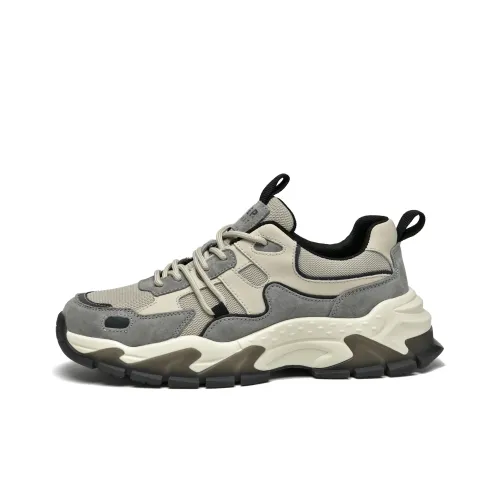 JEEP SPIRIT Амортизация Устойчивый к истиранию Водонепроницаемый И Дышащий Низкий Топ Походная обувь Мужская