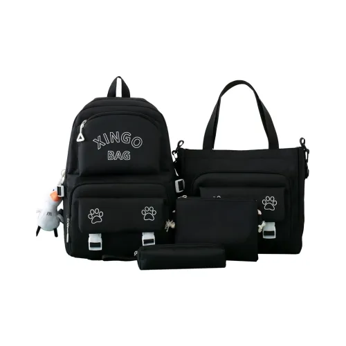 SUN EARTH U Холст Четырехкомпонентный Набор Рюкзак Комбо Унисекс Многоцветный