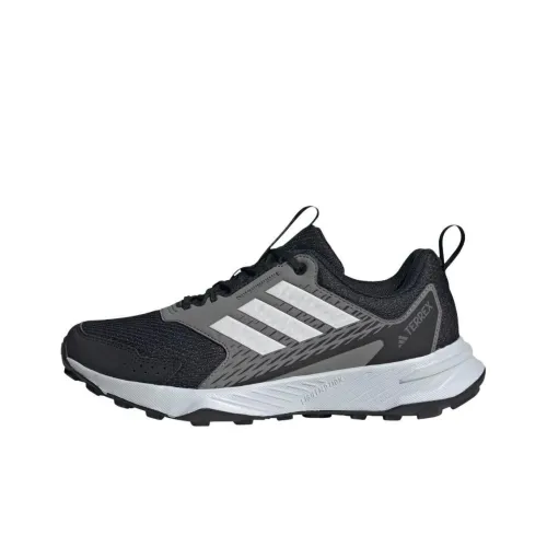 Adidas Tracefinder Trail Slip Resistant Abrasion Resistant Низкий Топ Повседневная Обувь для Трейл-Бега Женская Черная