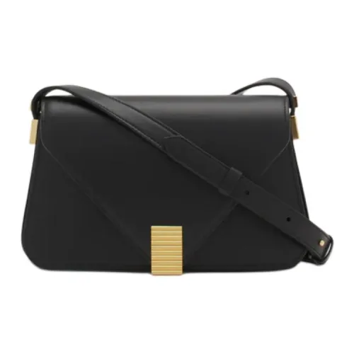 Lanvin Телячья кожа Сумка на одно плечо Женская Черная