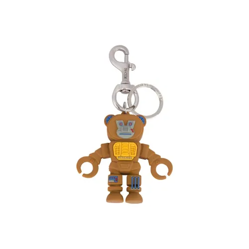 MOSCHINO Силиконовые брелоки унисекс желтый