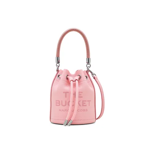 MARC JACOBS Кожа Ведрообразная Сумка Сумка через плечо Сумка мини Женская Румяно-розовый Красный